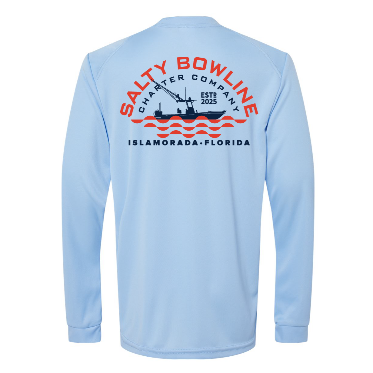 Youth Salty Bowline Performance Fishing Shirt