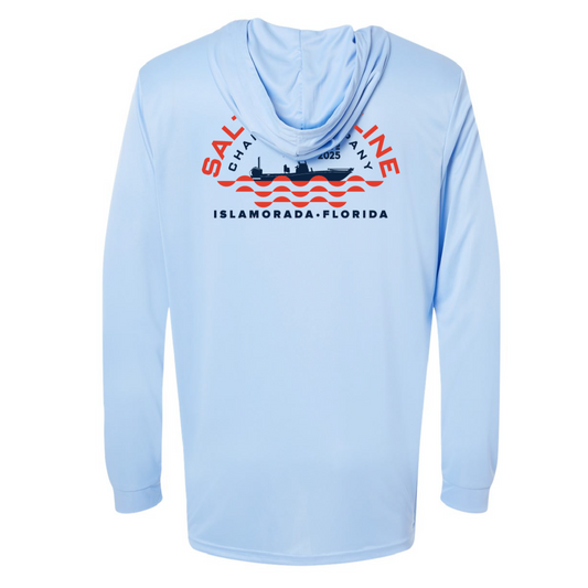 Salty Bowline Performance Hooded Fishing Shirt