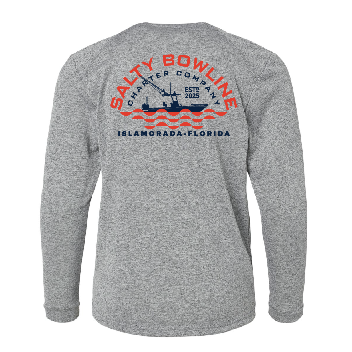 Youth Salty Bowline Performance Fishing Shirt