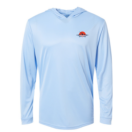 Salty Bowline Performance Hooded Fishing Shirt