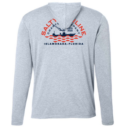 Salty Bowline Performance Hooded Fishing Shirt