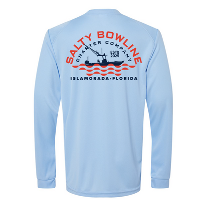Youth Salty Bowline Performance Fishing Shirt